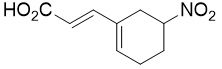 (E)-3-(5-Nitrocyclohex-1-en-1-yl)acrylic acid