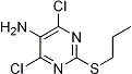 4,6-Dichloro-2-(propylthio)pyrimidin-5-amine