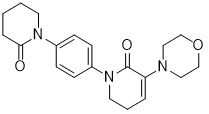 5,6-Dihydro-3-(4-morpholinyl)-1-[4-(2-oxo-1-piperidinyl)phenyl]-2(1H)-pyridinone