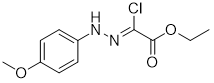 [(4-甲氧基苯基)肼基]氯乙酸乙酯
