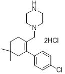 1-((4'-Chloro-5,5-dimethyl-3,4,5,6-tetrahydro-[1,1'-biphenyl]-2-yl)methyl)piperazine dihydrochloride