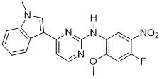 N-(4-Fluoro-2-methoxy-5-nitro-phenyl)-[4-(1-methyl-1h-indol-3-yl)-pyrimidin-2-yl]-amine