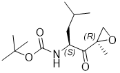 N-[(2S)-4-甲基-1-[(2R)-2-甲基环氧乙烷-2-基]-1-氧代-2-戊基]氨基甲酸叔丁酯