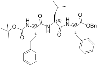 (6S,9S,12S)-Benzyl 12-benzyl-9-isobutyl-2,2-dimethyl-4,7,10-trioxo-6-phenethyl-3-oxa-5,8,11-triazatridecan-13-oate