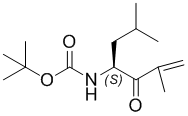 (S)-4-(tert-Butoxycarbonylamino)-2,6-dimethyl-1-hepten-3-one