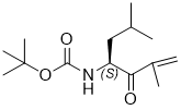 (S)-4-(叔丁氧羰基氨基)-2,6-二甲基-1-庚烯-3-酮