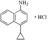 4-cyclopropylnaphthalen-1-aMine hydrochloride