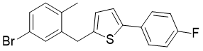 2-((5-bromo-2-methylphenyl)methyl)-5-(4-fluorophenyl)thiophene