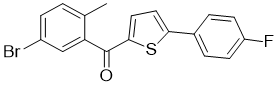 (5-溴-2-甲基苯基)-(5-(4-氟苯基)-2-噻吩基)甲酮